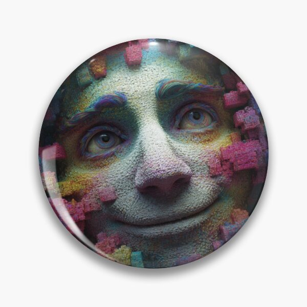 Item preview, Surreal Colorful Face Abstract Portrait designed and sold by GSizzle1.