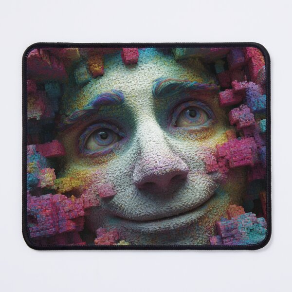 Item preview, Surreal Colorful Face Abstract Portrait designed and sold by GSizzle1.