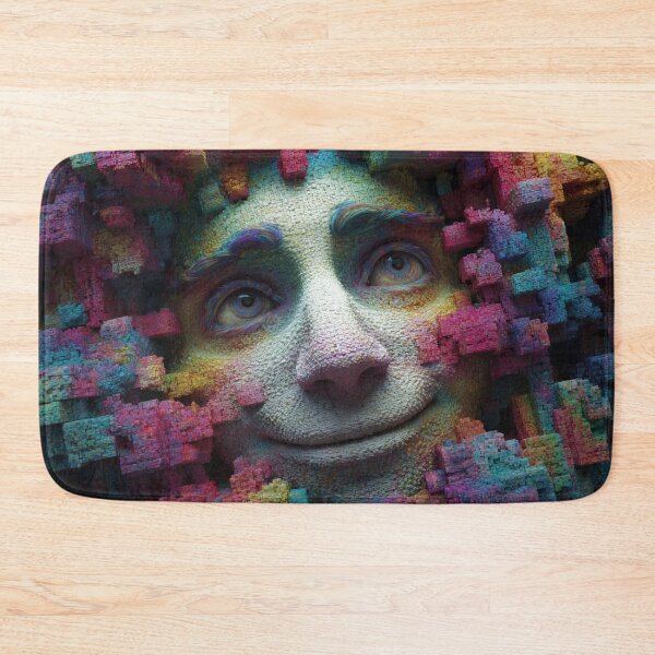 Item preview, Surreal Colorful Face Abstract Portrait designed and sold by GSizzle1.