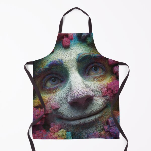 Item preview, Surreal Colorful Face Abstract Portrait designed and sold by GSizzle1.