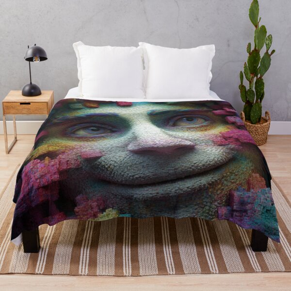 Item preview, Surreal Colorful Face Abstract Portrait designed and sold by GSizzle1.
