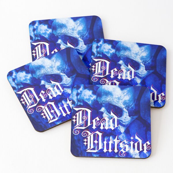 Item preview, Dead Outside - Ritual Gothic Skull Dark Art designed and sold by Kromia.