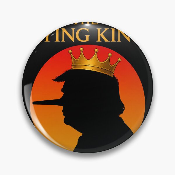 Item preview, The Lying King Anti-Trump Funny designed and sold by zwawji.