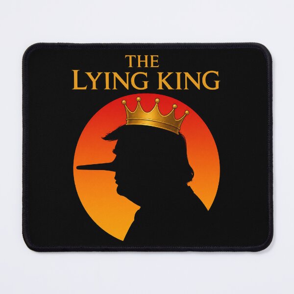Item preview, The Lying King Anti-Trump Funny designed and sold by zwawji.