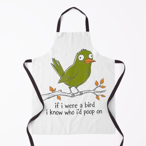 Item preview, If I Were A Bird I Know Who Id Poop On Funny Sarcastic Meme designed and sold by Rahamkshop.