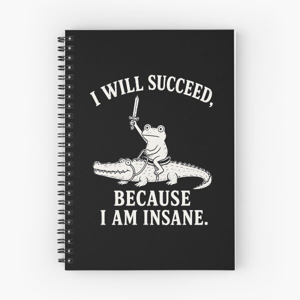 Item preview, I Will Succeed Because I Am Insane designed and sold by a-turner-paint.