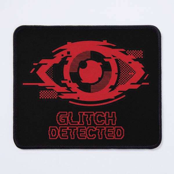 Aperçu de l'œuvre Cyberpunk Glitch Eye BUG DÉTECTÉ Pixel Art créée et vendue par DarkCodeLabs1.