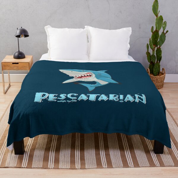 Item preview, Pescatarian (on Navy) designed and sold by PawsitiveMum3.
