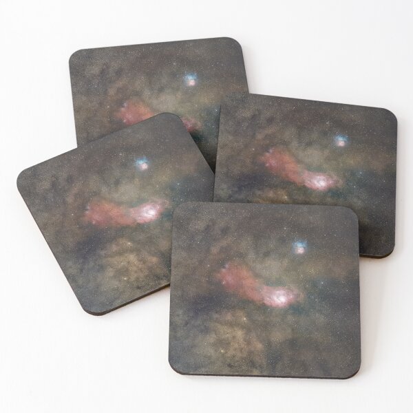 Item preview, M8 Lagoon + M20 Trifid designed and sold by Norwich Astro Prints.