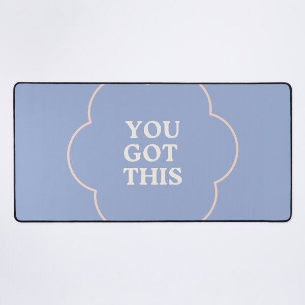 Item preview, You Got This - Aesthetic Flower Typography designed and sold by MiaBellaGirl.