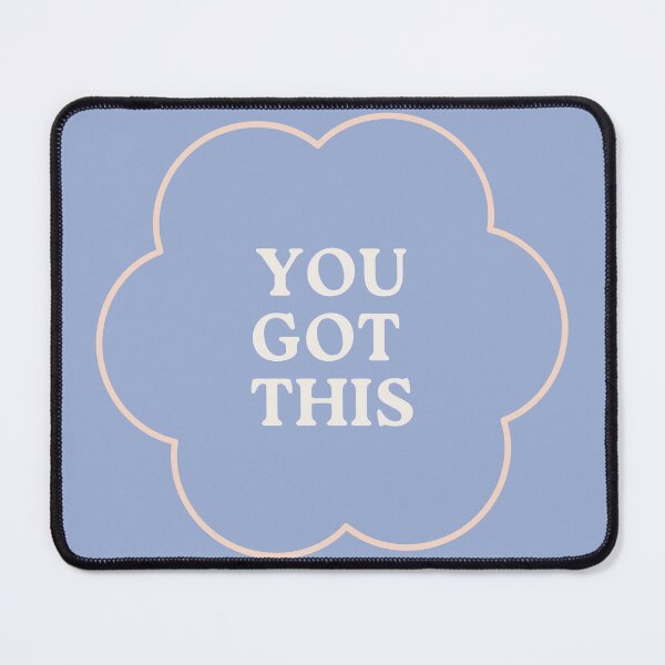 Item preview, You Got This - Aesthetic Flower Typography designed and sold by MiaBellaGirl.