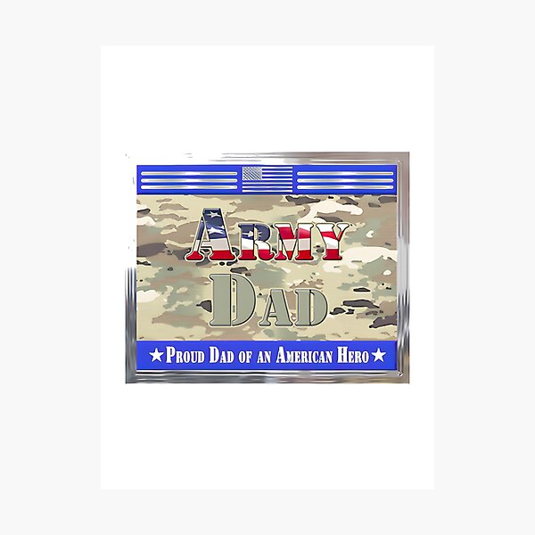 Item preview, Army Dad The Best Ever ⭐⭐⭐⭐⭐ designed and sold by Mona-AIT.