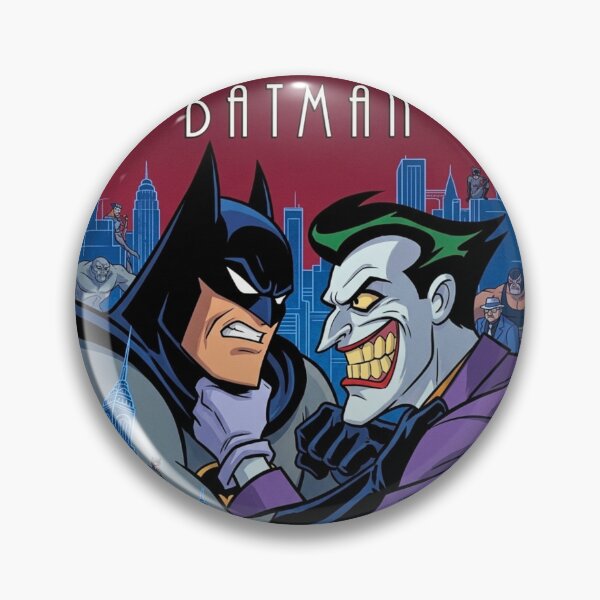 Item preview, Batman vs. Joker Art Deco Poster | Batman: The Animated Series Fan Art designed and sold by lavanya11.