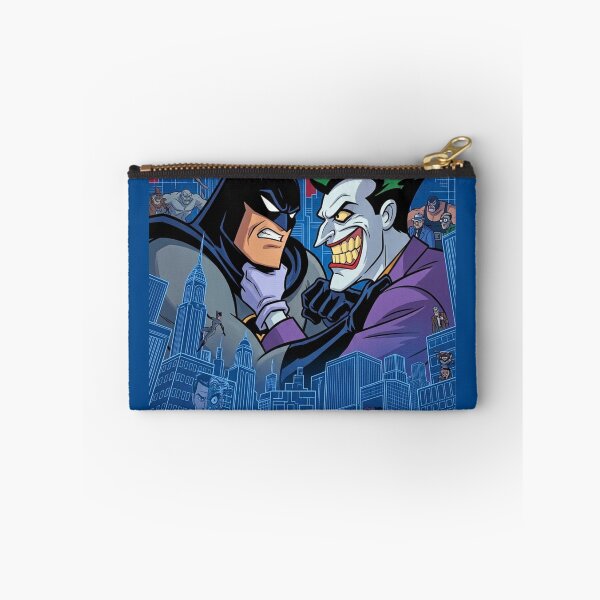 Item preview, Batman vs. Joker Art Deco Poster | Batman: The Animated Series Fan Art designed and sold by lavanya11.