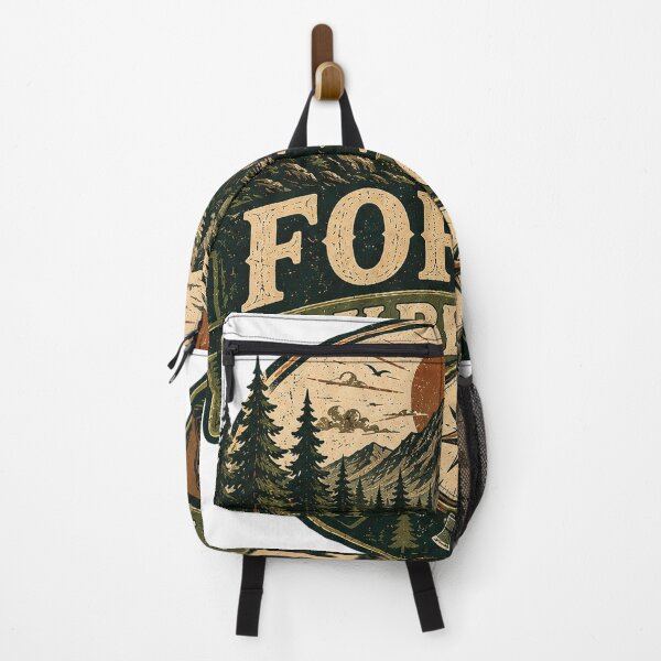 Item preview, Forest Explorer Vintage Mountain Hiking Camping Adventure Design designed and sold by RobertArt08.