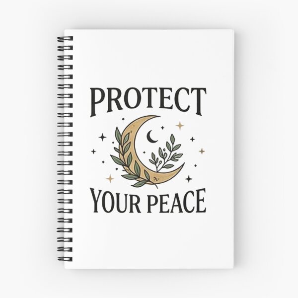 Item preview, Protect Your Peace — Minimalist Wellness & Self Care Design designed and sold by Tipsy24.