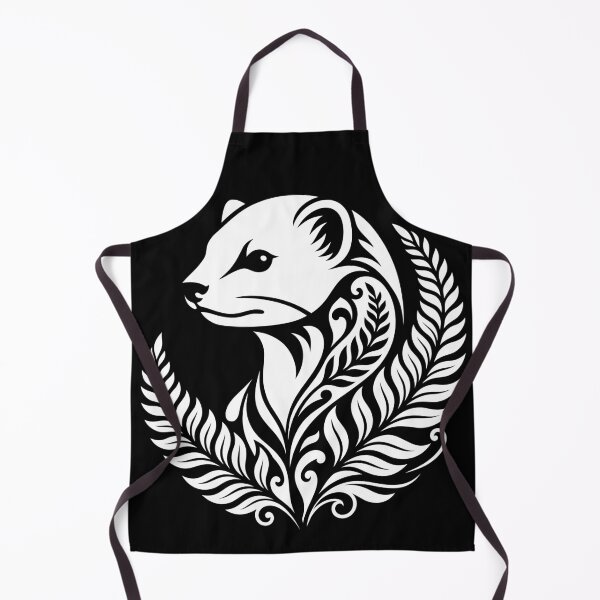 Item preview, Elegant Ferret Botanical Fern Vector Illustration designed and sold by ZUMERI.