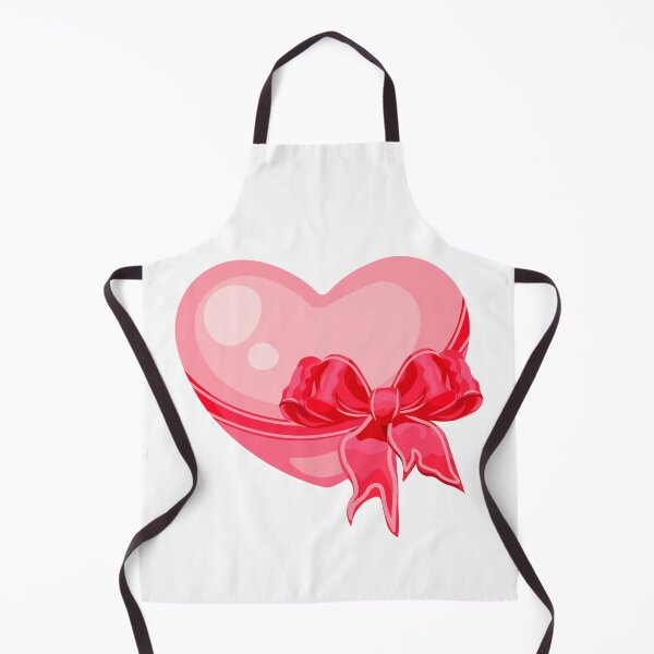Item preview, pink heart tied with a red bow designed and sold by Zhanna LL.