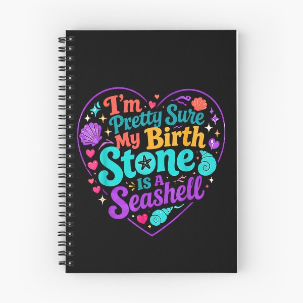 Item preview, My Birthstone Is A Seashell Cute Summer Beach Lover Groovy designed and sold by Rahamkshop.