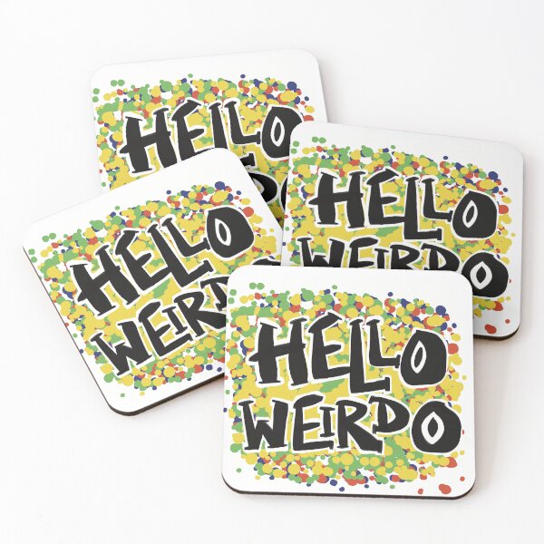 Item preview, Hello Weirdo designed and sold by SombreroDoodles.