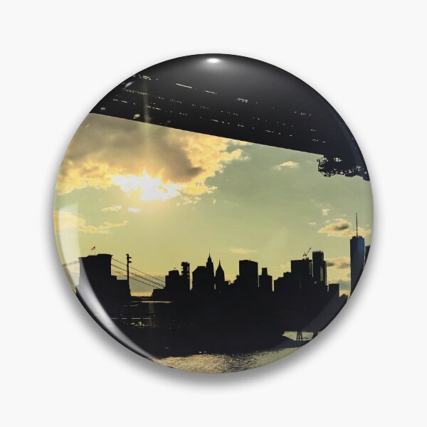 Item preview, Manhattan Skyline Bridge New York City  designed and sold by eleonoraingrid.