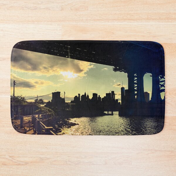 Item preview, Manhattan Skyline Bridge New York City  designed and sold by eleonoraingrid.