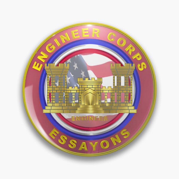 Item preview, Army Engineer Veteran Gift - Us Army Engineering Corps Apparel LIMITED EDITION designed and sold by Mona-AIT.