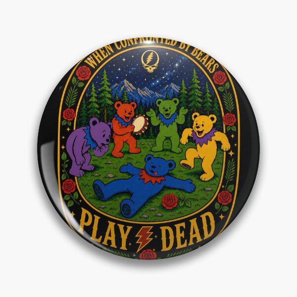 Item preview, When Confronted By Bears Play Dead Dancing Bears Vintage  designed and sold by zwawji.