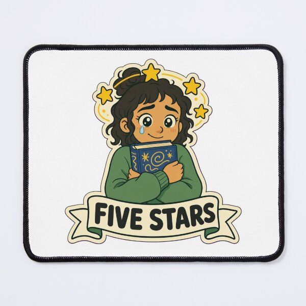 Item preview, Five Star Read Panic | Funny Booktok Reading Gift Design designed and sold by StickyGuys.