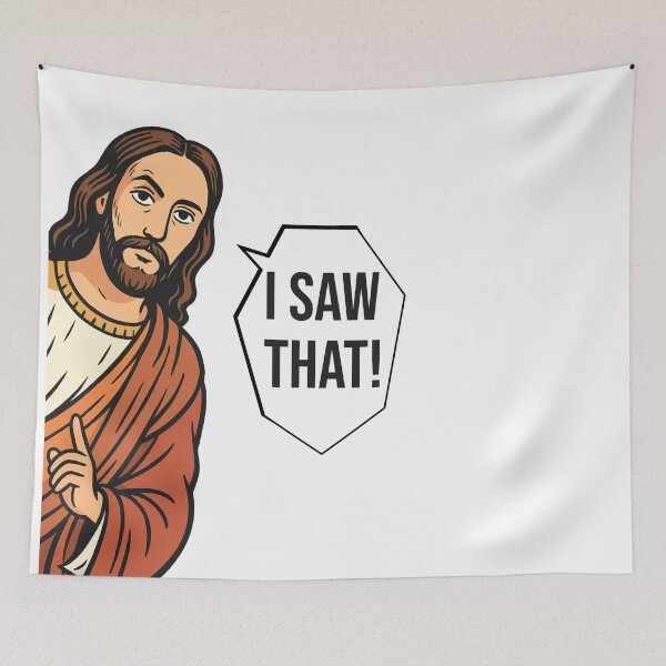 Item preview, Funny Jesus Meme  designed and sold by FarieArt.