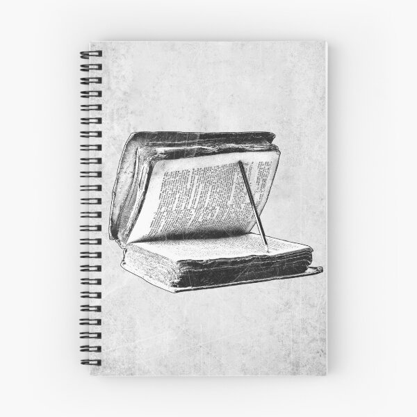 Item preview, Battered Old Book Propped Open With Pencil designed and sold by Ghoul Enterprises.