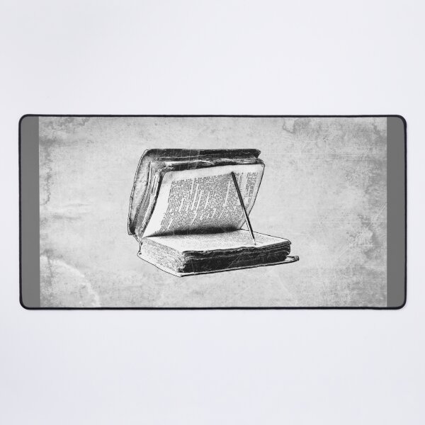 Item preview, Battered Old Book Propped Open With Pencil designed and sold by Ghoul Enterprises.