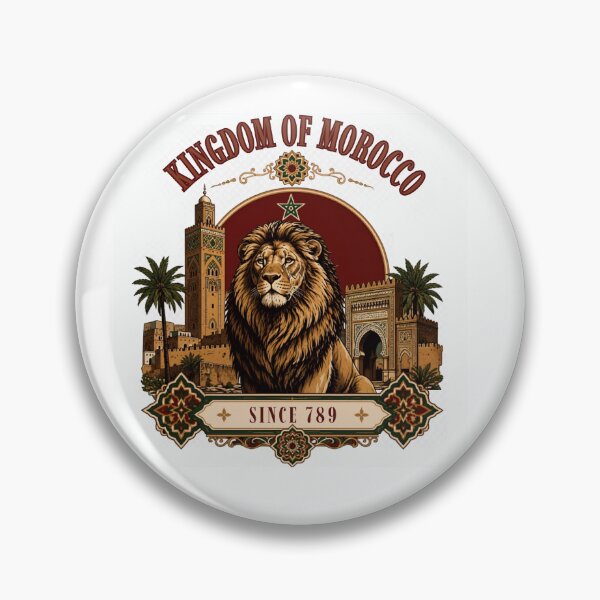 Item preview, Atlas Lion Kingdom of Morocco Since 789 Moroccan Architecture designed and sold by Bybushralab.