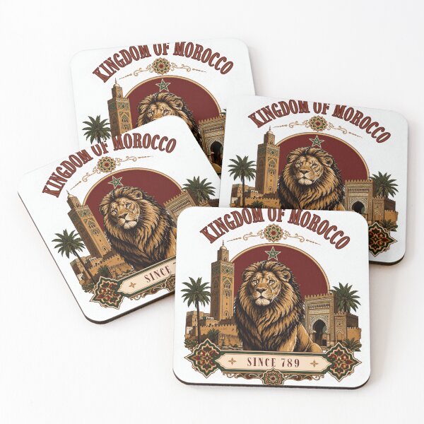Item preview, Atlas Lion Kingdom of Morocco Since 789 Moroccan Architecture designed and sold by Bybushralab.