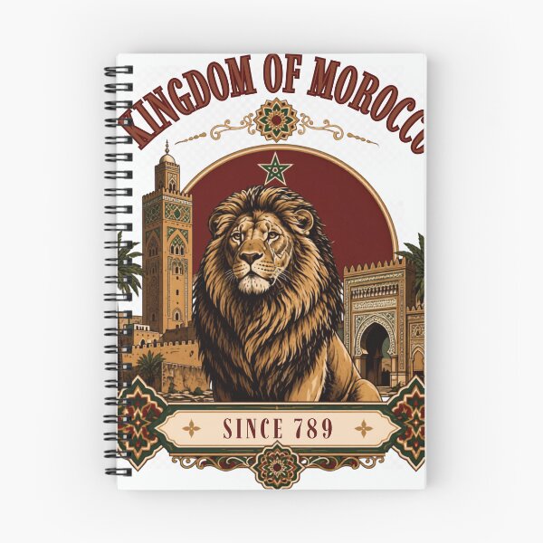 Item preview, Atlas Lion Kingdom of Morocco Since 789 Moroccan Architecture designed and sold by Bybushralab.