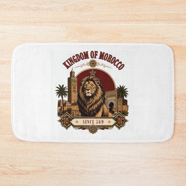 Item preview, Atlas Lion Kingdom of Morocco Since 789 Moroccan Architecture designed and sold by Bybushralab.