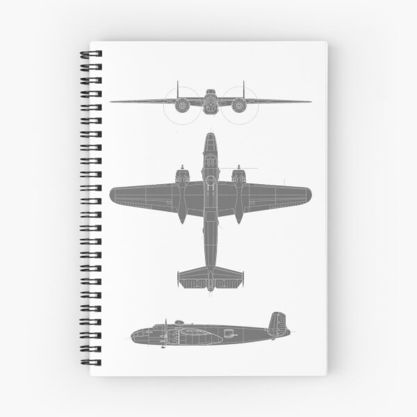 Item preview, north American aviation B25 mitchell designed and sold by PilotandPlane.