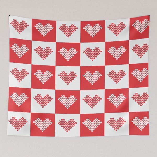 Item preview, Valentines Day Square Pattern designed and sold by IrynaAlex.