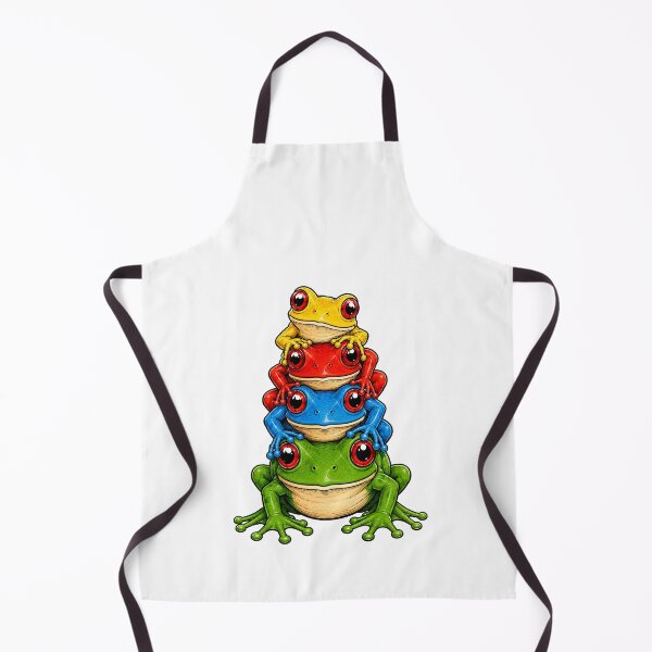 Item preview, Cute Kawaii Frog Pile design designed and sold by BornBorn.