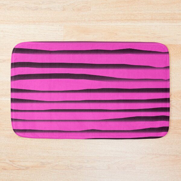 Item preview, Black and Pink Stripe Organic Pattern | Dark Minimal Alt Aesthetic with pink | Dark Feminine Y2K with pink designed and sold by dfly-creations.