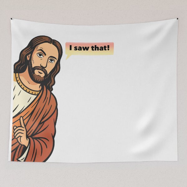 Item preview, Funny Jesus Meme Text bubble  designed and sold by FarieArt.
