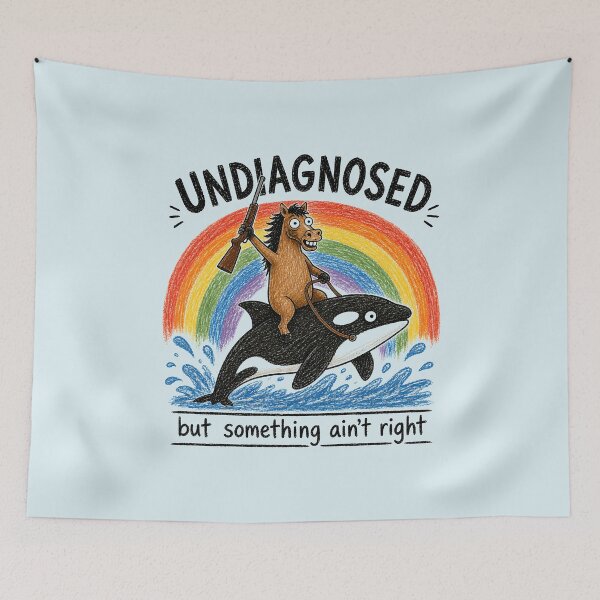 Item preview, Undiagnosed but something ain't right designed and sold by a-turner-paint.