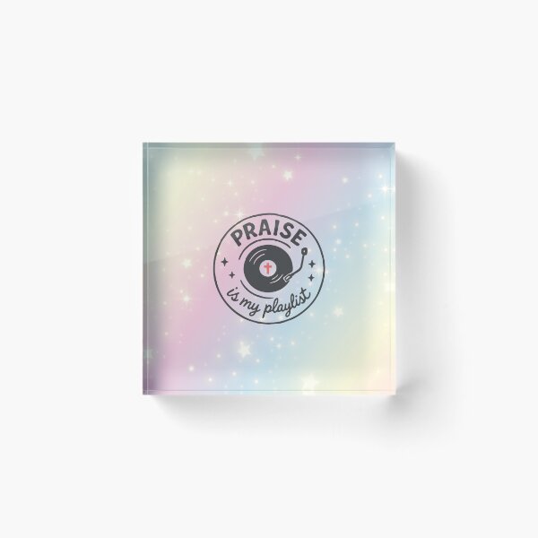 Item preview, praise is my playlist designed and sold by oliv&ink.