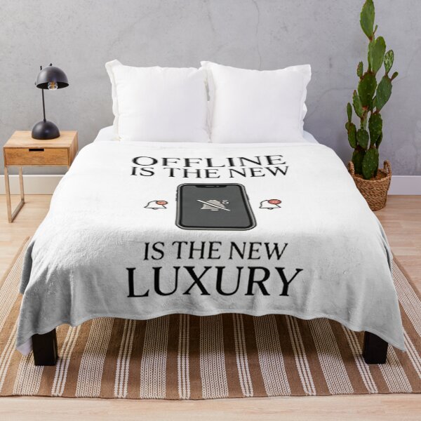 Item preview, Offline Is the New Luxury — Digital Detox Design designed and sold by Tipsy24.