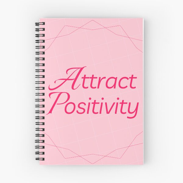 Item preview, Attract Positivity – Aesthetic Soft Pink Daily Affirmation designed and sold by MiaBellaGirl.