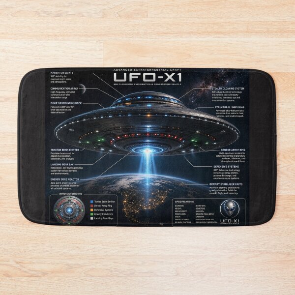 Item preview, UFO Detailed designed and sold by aliengalaxiesglobal.