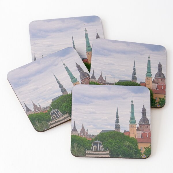 Item preview, Riga Medieval Church Spires Skyline Latvia designed and sold by Martyn R Arnold Fine Art Nature & Landscape Photography.