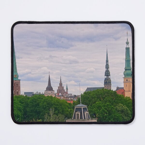 Item preview, Riga Medieval Church Spires Skyline Latvia designed and sold by Martyn R Arnold Fine Art Nature & Landscape Photography.
