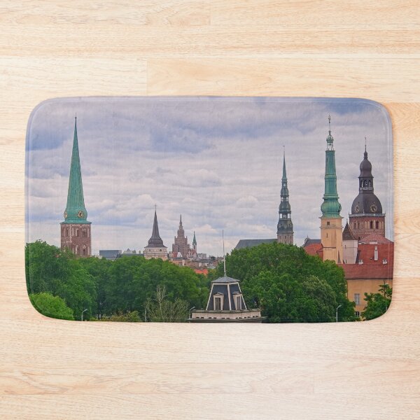 Item preview, Riga Medieval Church Spires Skyline Latvia designed and sold by Martyn R Arnold Fine Art Nature & Landscape Photography.