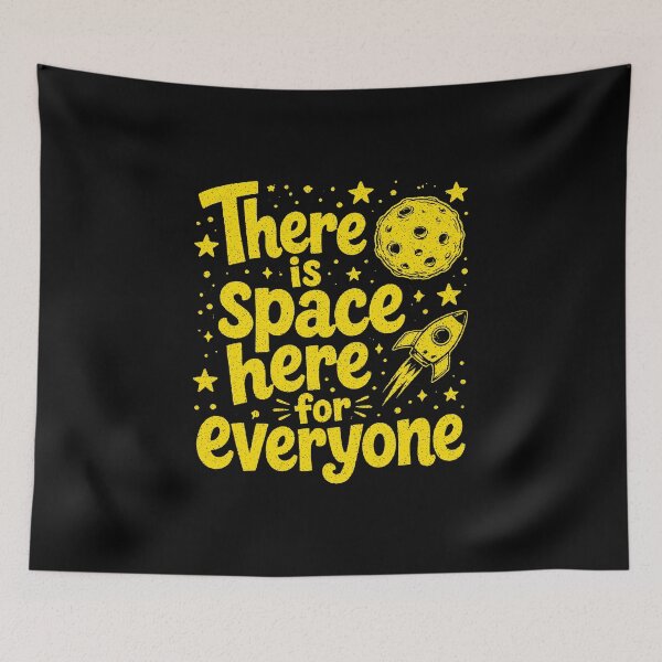 Item preview, There Is Space Here for Everyone, SPED Teacher, Autism Support  designed and sold by CloudyPress.